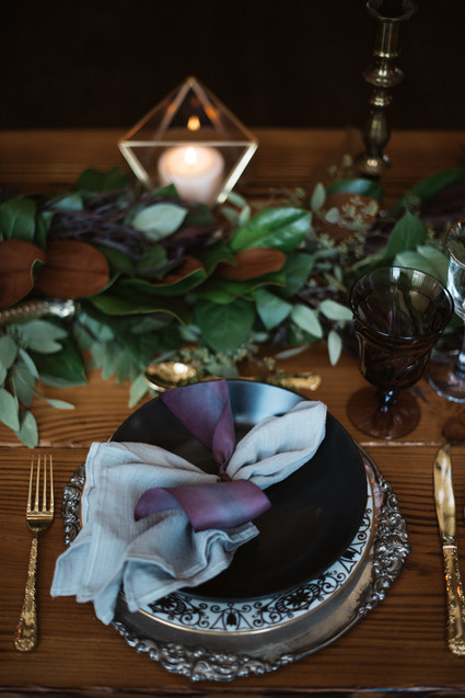 Dark and moody wedding inspiration
