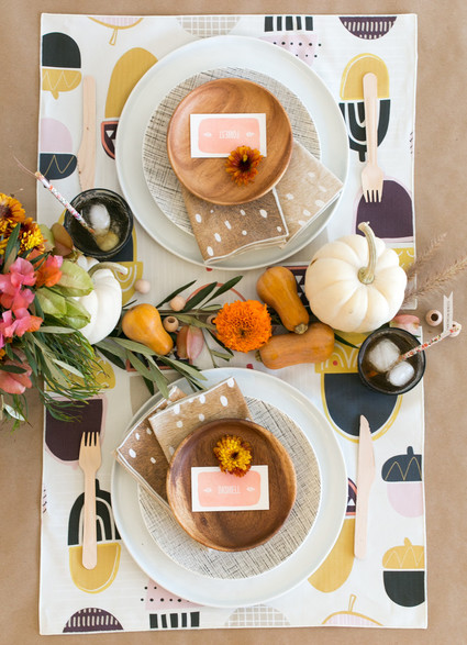 Thanksgiving kids table inspiration