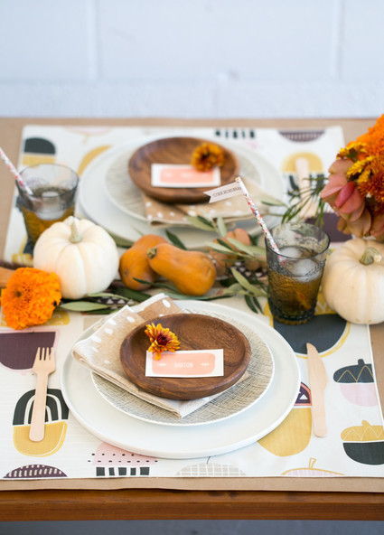 Thanksgiving kids table inspiration