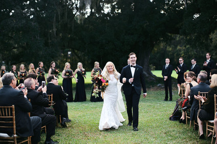 Halloween themed wedding