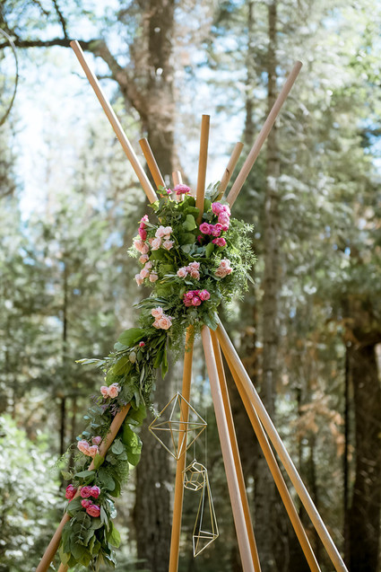 Wedding teepee