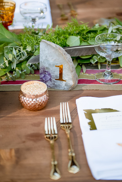 Agate table numbers Inspiration