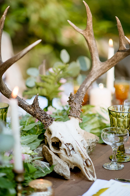 Rustic wedding decor