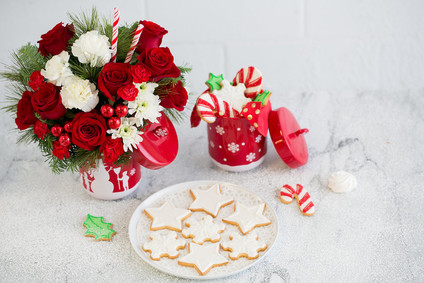 Teleflora holiday arrangement