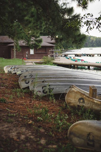 Lakeside wedding inspiration