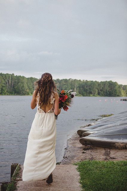 Lakeside wedding inspiration