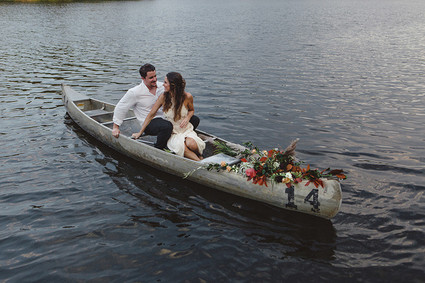 Lakeside wedding inspiration