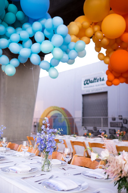 Balloon party decor