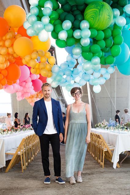 Balloon party decor