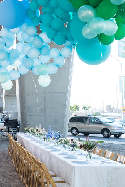 Balloon party decor