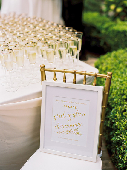 Champaign toast