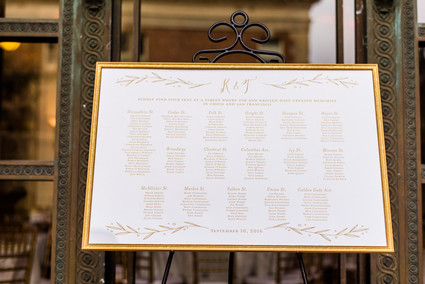 Elegant wedding decor