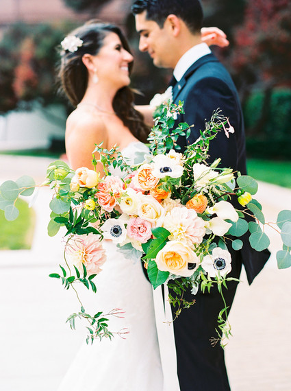 Summer bridal bouquet
