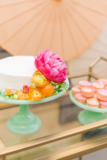 peony cake