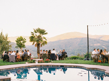 Romantic wedding at Camel Hill Vineyards