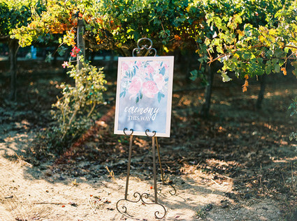 Wedding signage