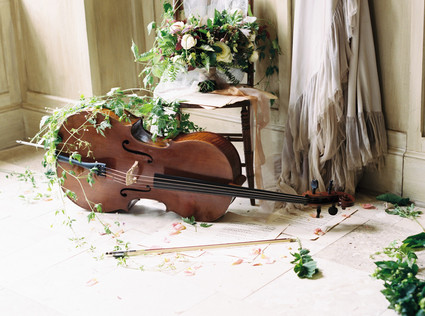 Music themed wedding
