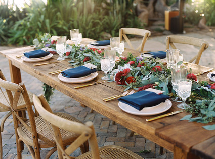 Fall wedding decor