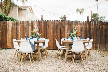 boho backyard baby shower