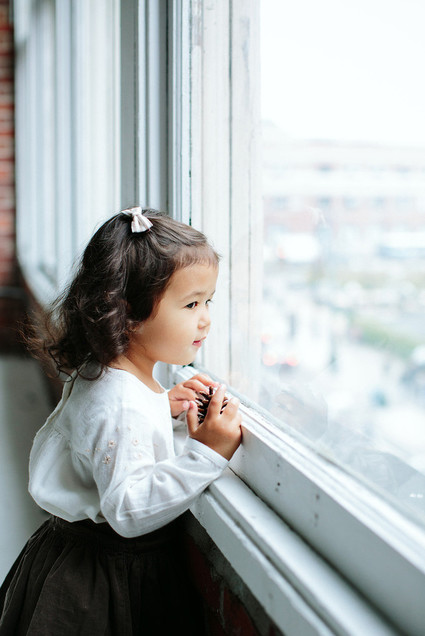 modern styled holiday photos