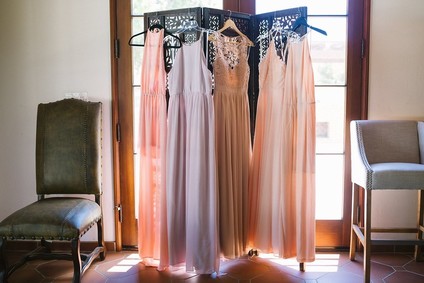 Pink bridesmaid dresses