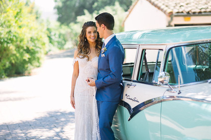 Romantic California ranch wedding