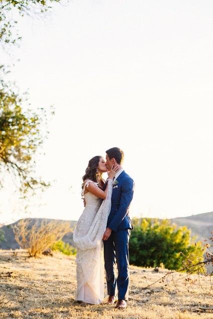 Romantic California ranch wedding