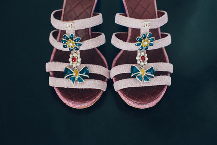 Vintage wedding shoes