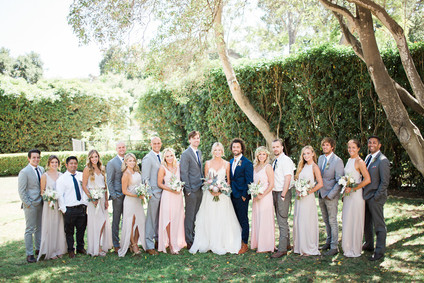 Free-spirited Santa Barbara wedding