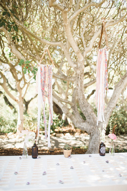 Free-spirited Santa Barbara wedding