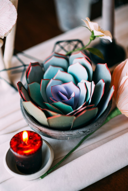 Paper flower decor ideas
