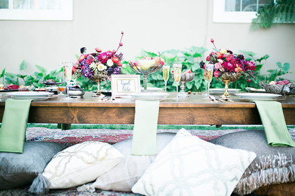 Moroccan-inspired bridal shower