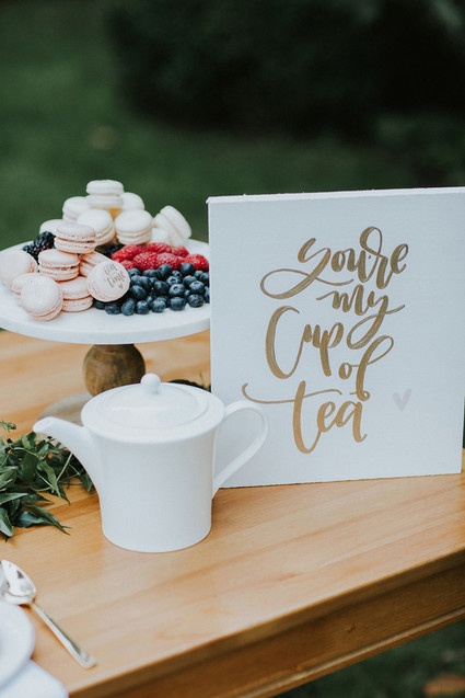 Garden tea party