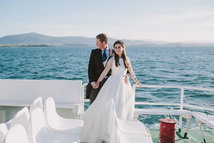 Seaside nautical wedding in Spain