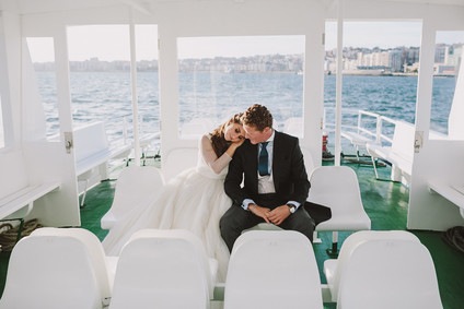 Seaside nautical wedding in Spain
