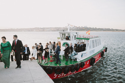 Seaside nautical wedding in Spain