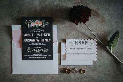 Forest wedding in Portland