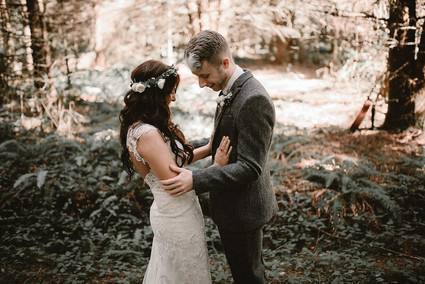 Forest wedding in Portland