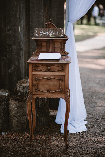 Guest book station Inspiration