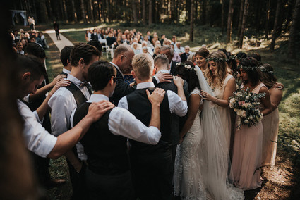 Forest wedding in Portland