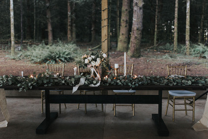 Forest wedding in Portland