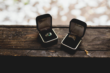 Rustic Thanksgiving wedding in the forest