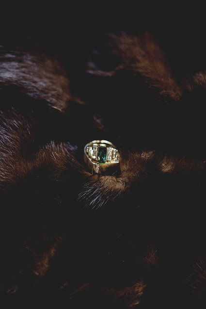 Rustic Thanksgiving wedding in the forest