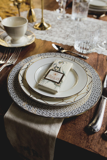 Rustic Thanksgiving wedding in the forest