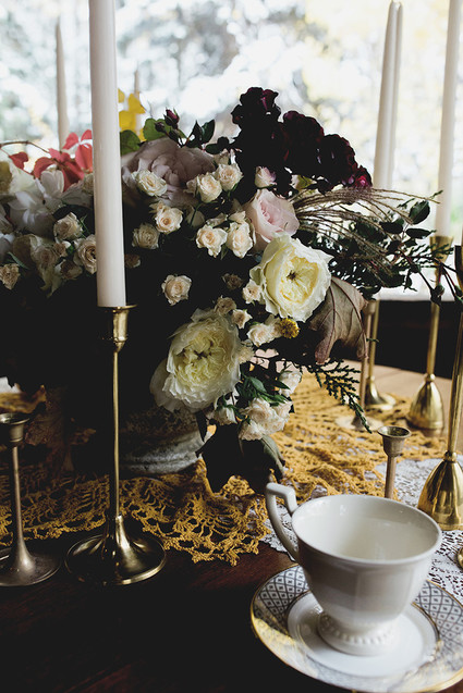 Rustic Thanksgiving wedding in the forest