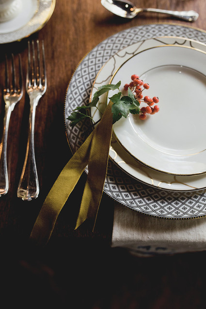 Rustic Thanksgiving wedding in the forest