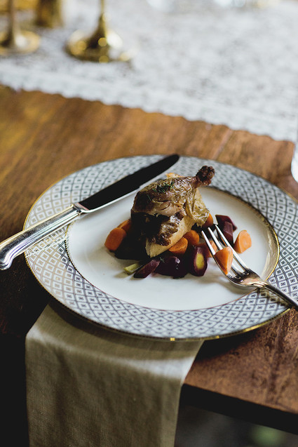 Rustic Thanksgiving wedding in the forest