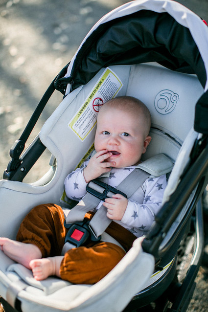 A day at a vineyard with Orbit stroller
