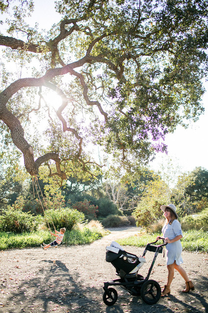 A day at a vineyard with Orbit stroller