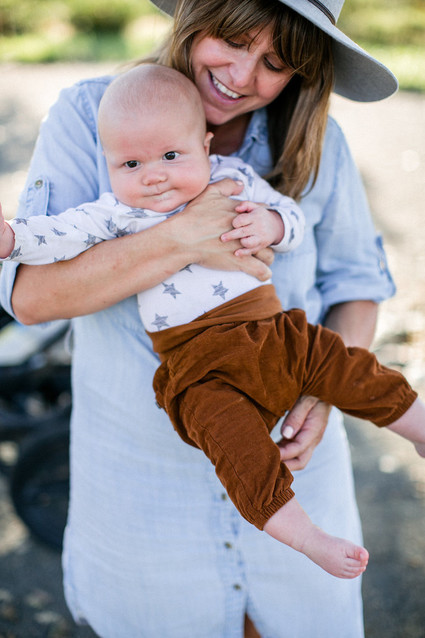 A day at a vineyard with Orbit stroller